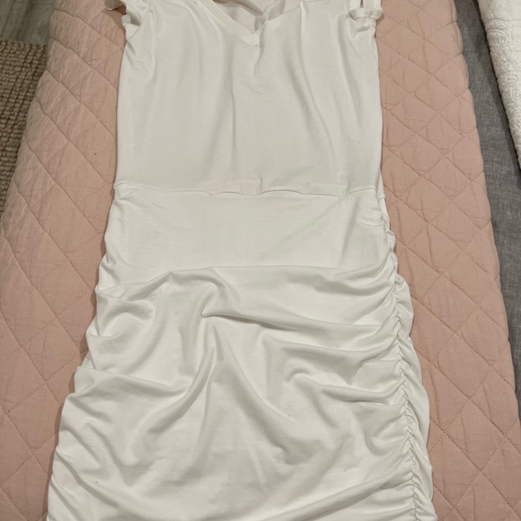 Athleta t-shirt sexy dress , white. size small - Picture 3 of 3